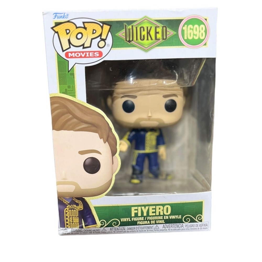 Funko Pop Movies Wicked Fiyero 1698 Vinyl Figure Broadway Musical Toy